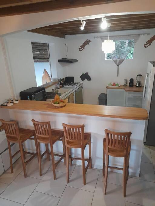 סן-פרנסואה Maison Bord De Mer A 100 M מראה חיצוני תמונה